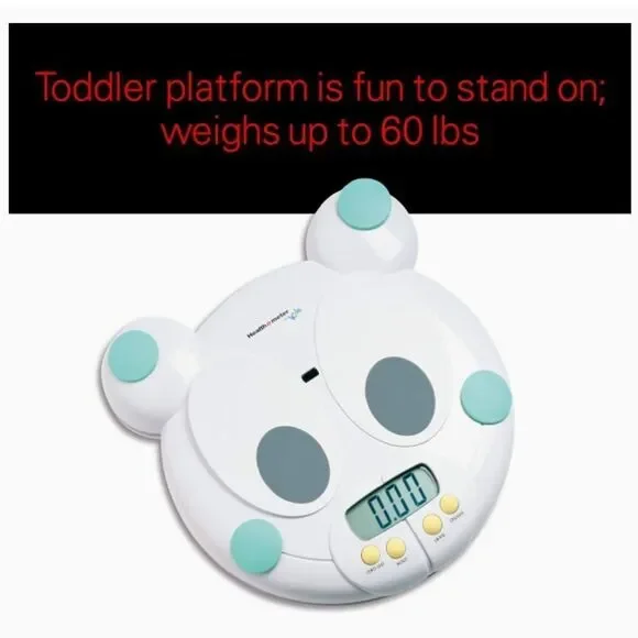 Health o Meter Grow with Me 2 in 1 Baby to Toddler Scale Tools